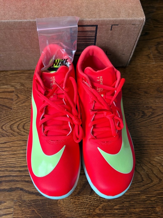 Nike Triple Jump Elite 3 Track Spikes Bright Crimson HV6425-600 US Men’s 9 New main image 4